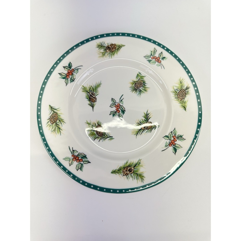 Vintage Mikasa Ultima+ Super Strong HK713 CHRISTMAS WISH Salad Plate 8 1/2"